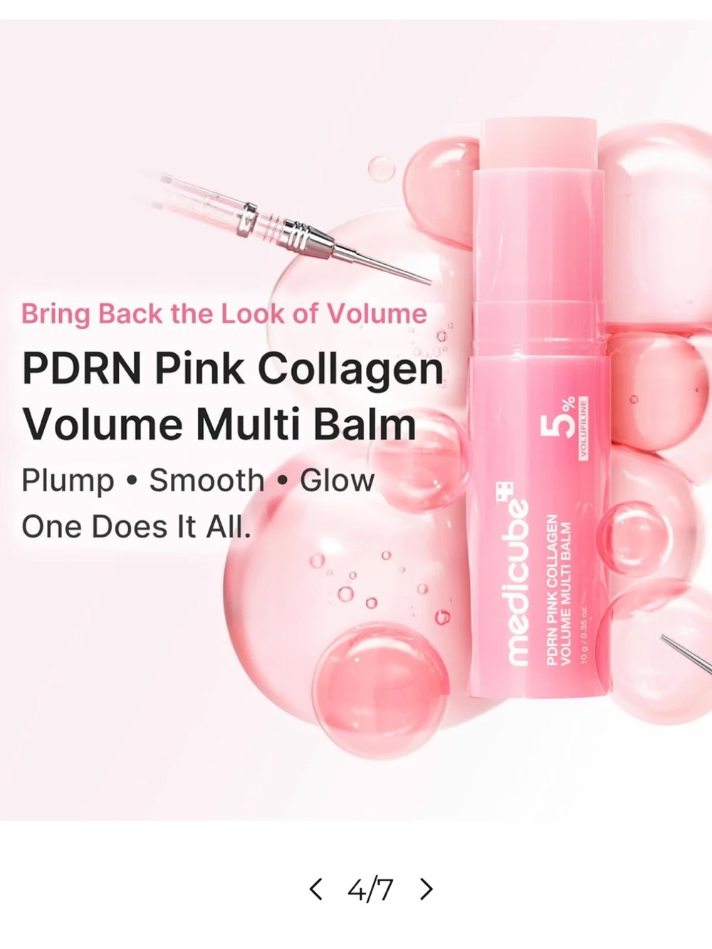 Medicube PDRN Pink Collagen Volume Multi Balm